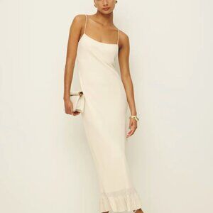 Reformation Suki Dress in White